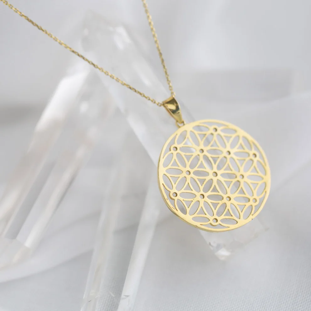 Dila Özoflu Jewelry - Flower Of Life Necklace