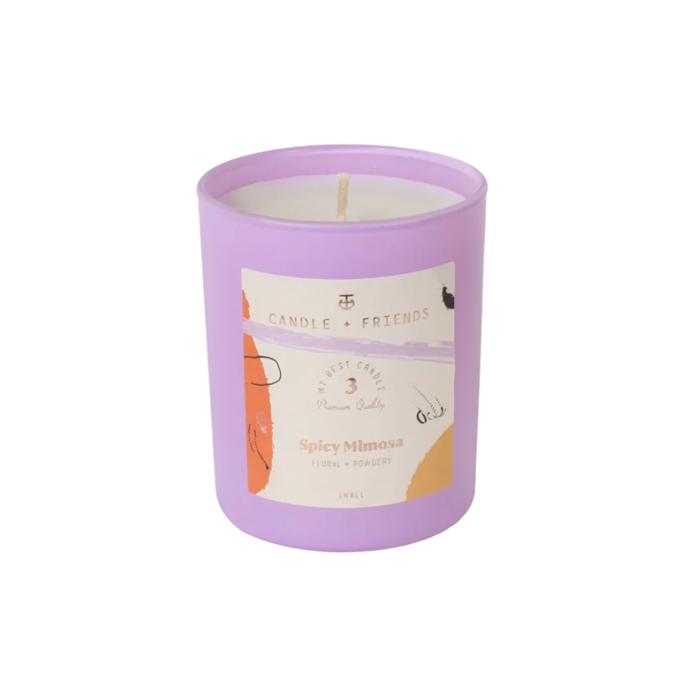 Candle and Friends - No.3 Spicy Mimosa Small Size Candle