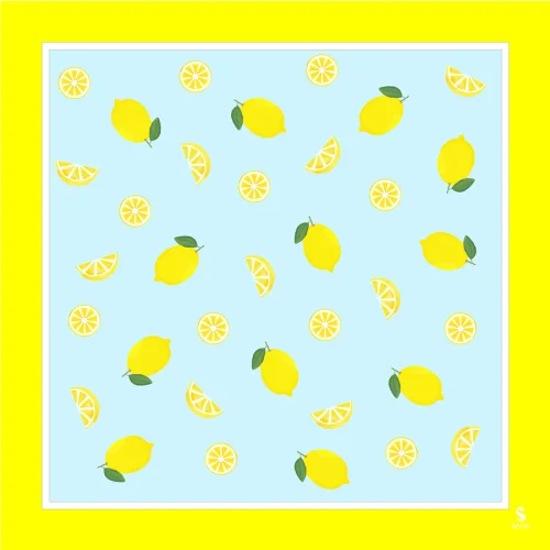 SAGE - Lemon İpek Fular