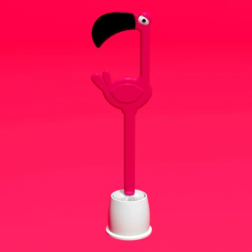 Dhink - Flamingo Toilet Brush