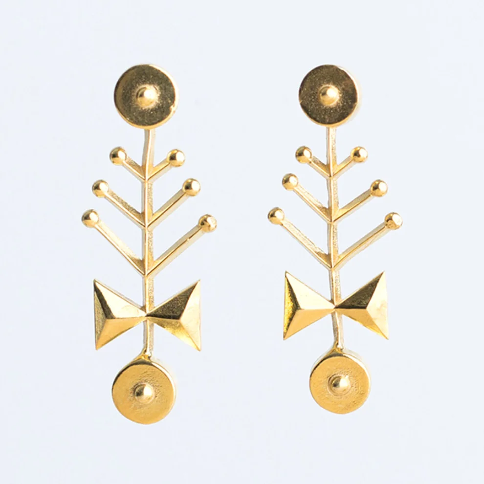 Dila Özoflu Jewelry - Dream Poem Earrings