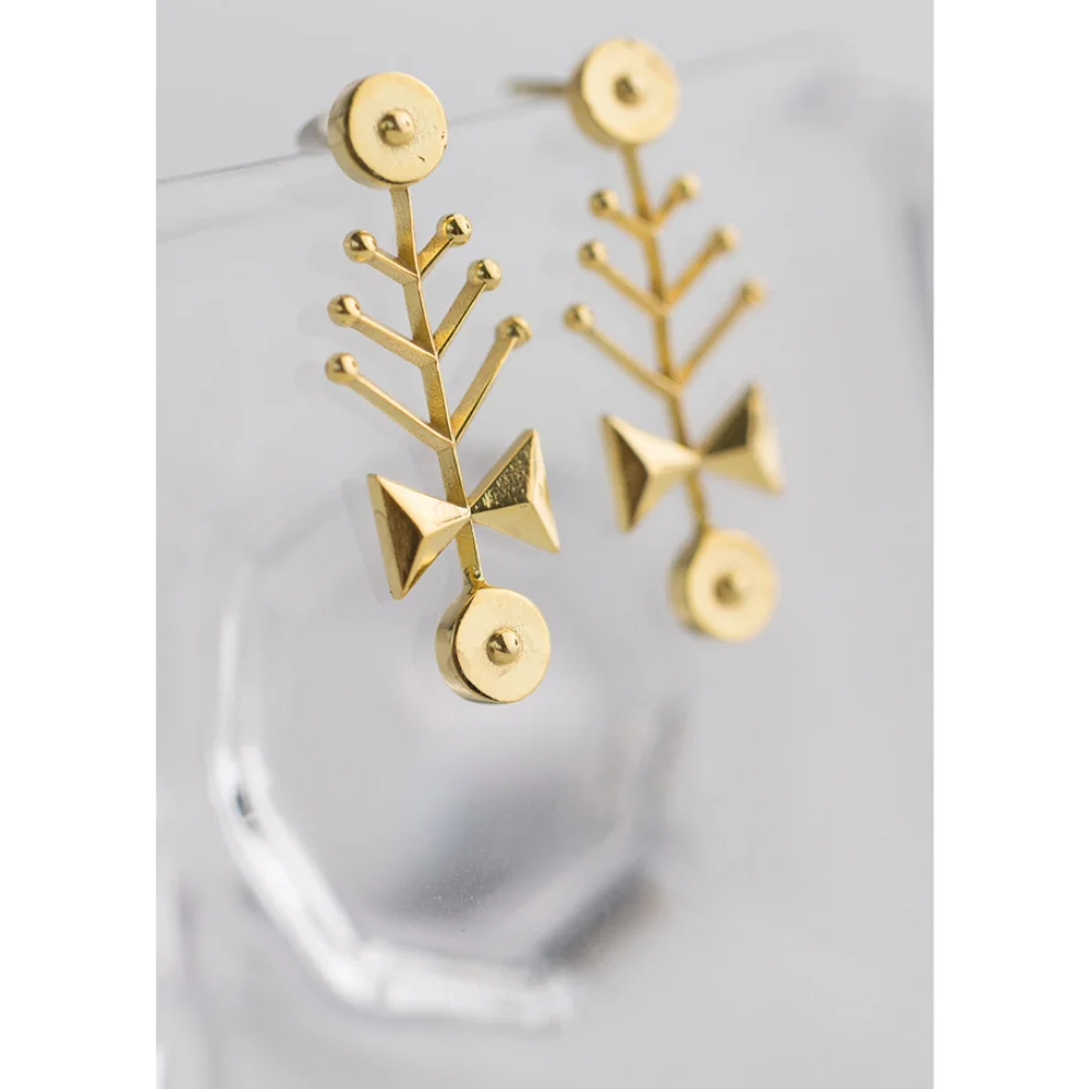 Dila Özoflu Jewelry - Dream Poem Earrings