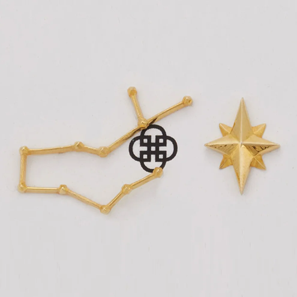 Dila Özoflu Jewelry - Zodiac Sign Earrings - Virgo