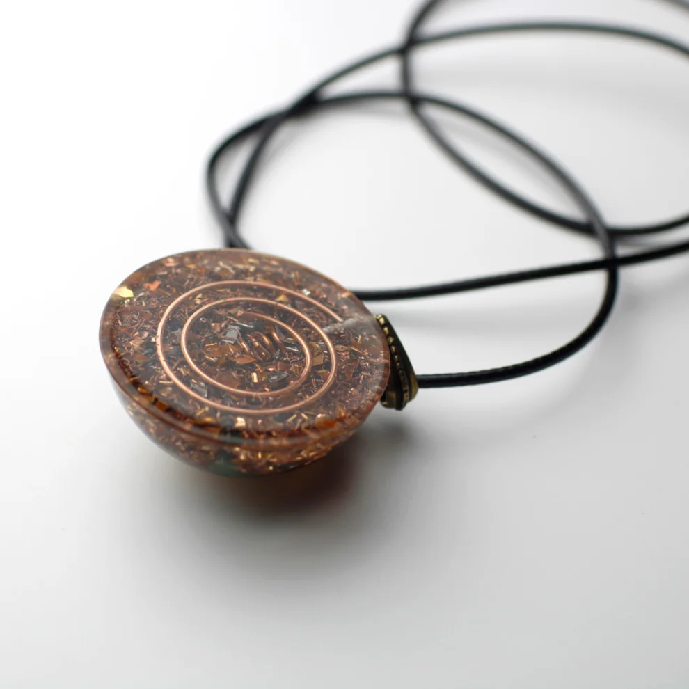 Boho Yoga Art - Life Tree Orgonite Necklace