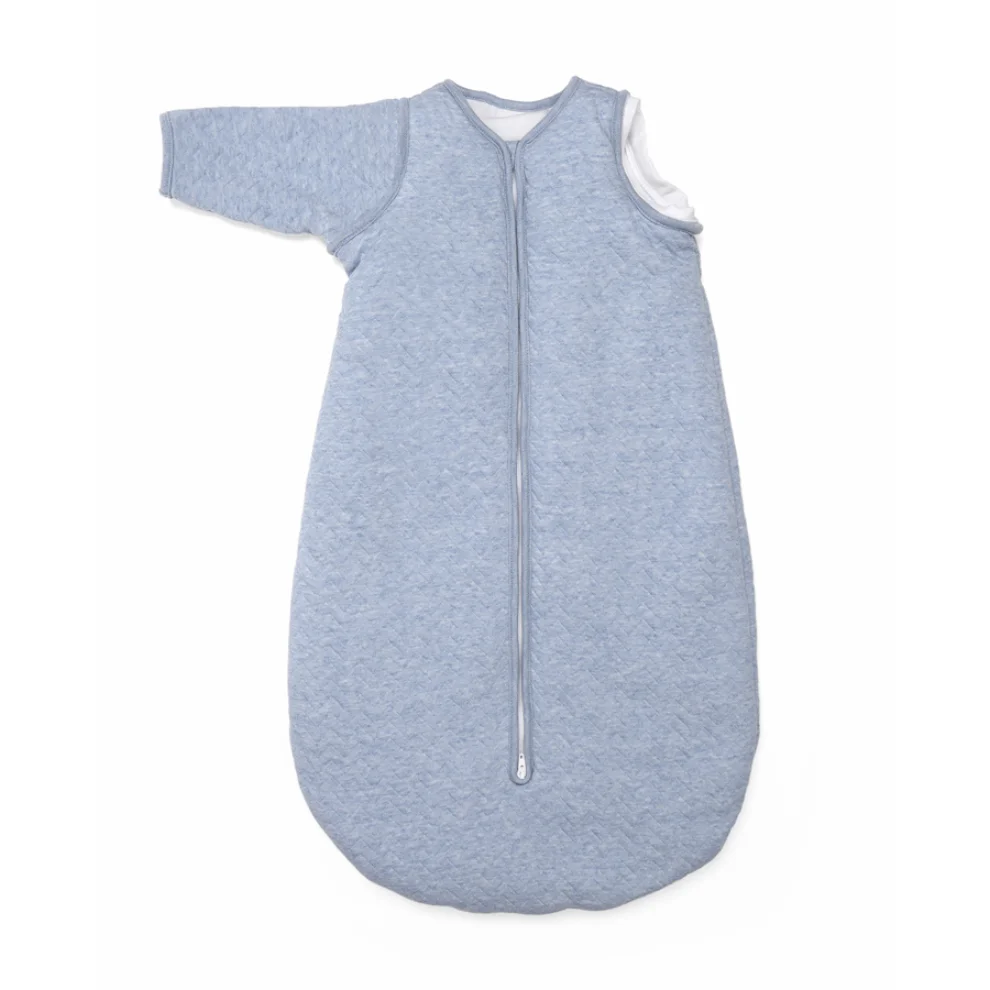 Poetree Kids - Jersey Sleeping Bag with Detachable Sleeves Chevron