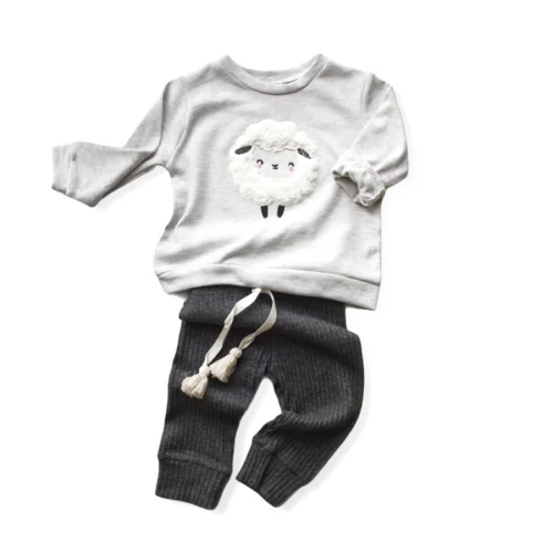 Lally Things - Sheep Sweatshirt Set