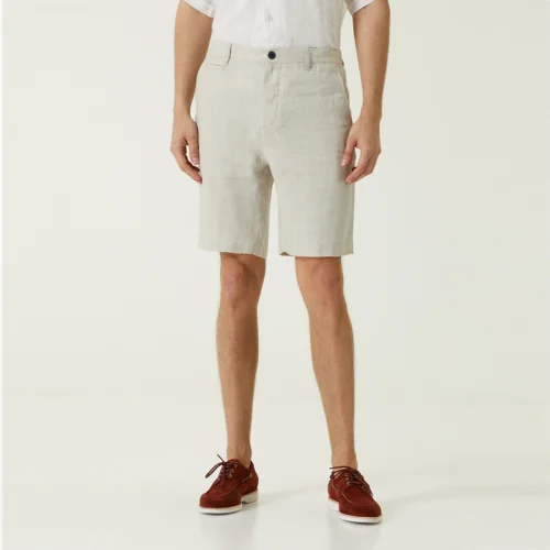 Fiji - Linen Bermuda Shorts