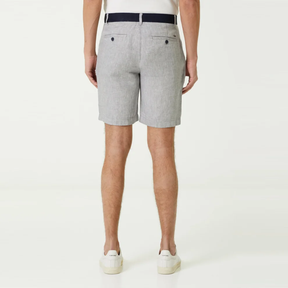 Fiji - Linen Bermuda Shorts