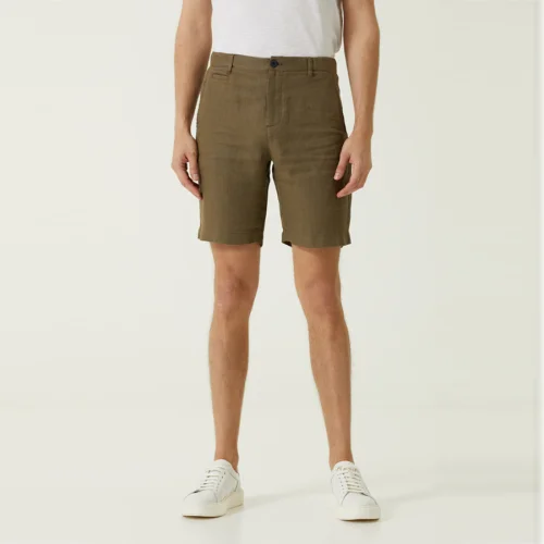 Fiji - Linen Bermuda Shorts