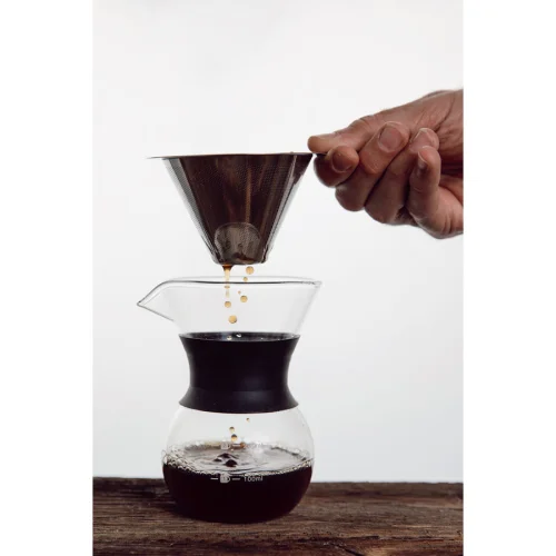 Nordia - Pour Over Coffee Maker With Stainless Steel Filter