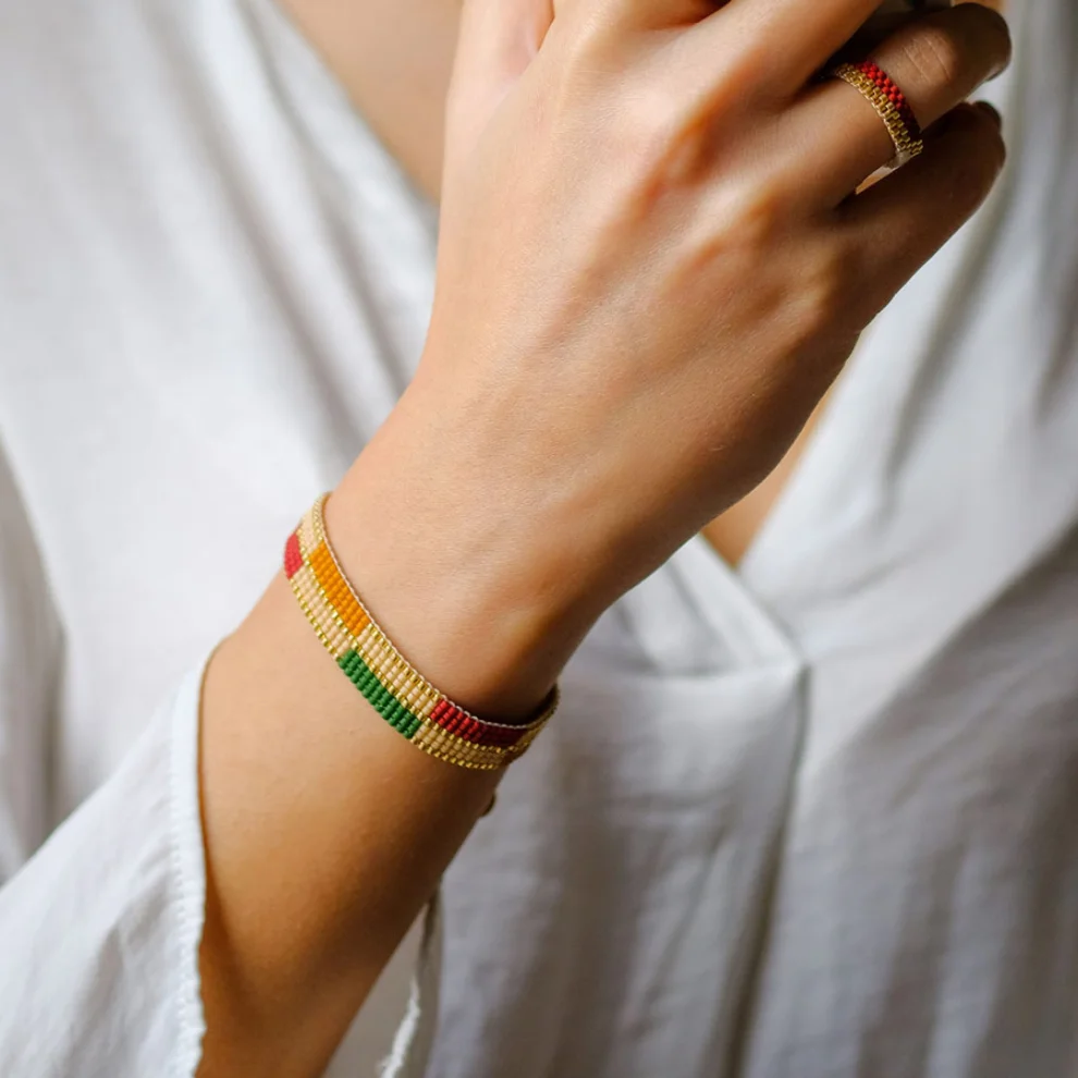 Gui - Brick Thin Bracelet