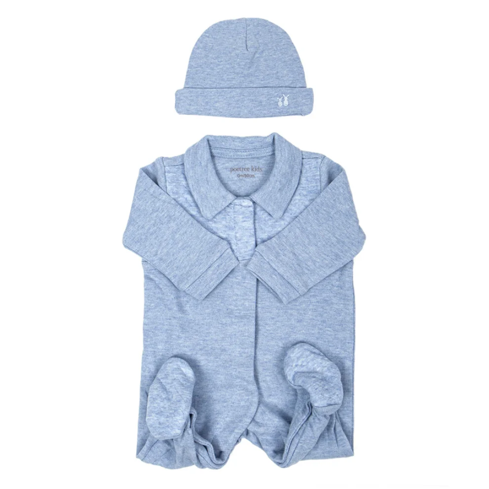 Poetree Kids - Baby Suit Chevron