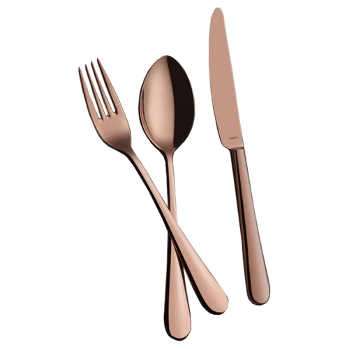 Narin Metal - Epsilon Series - Copper Titanium - Flatware Set