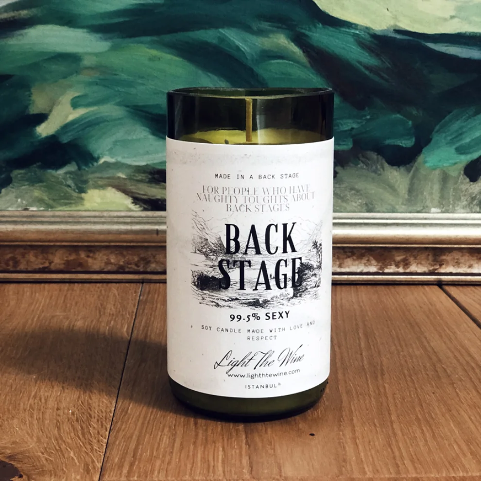 Light The Wine - Back Stage Candle