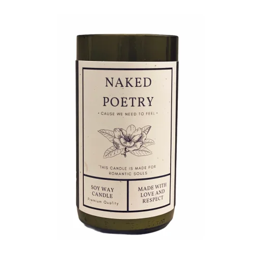 Light The Wine - Naked Poetry Candle