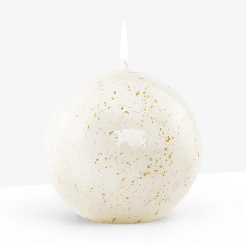 Coho Objet	 - Lumina Gold Sphere Candle