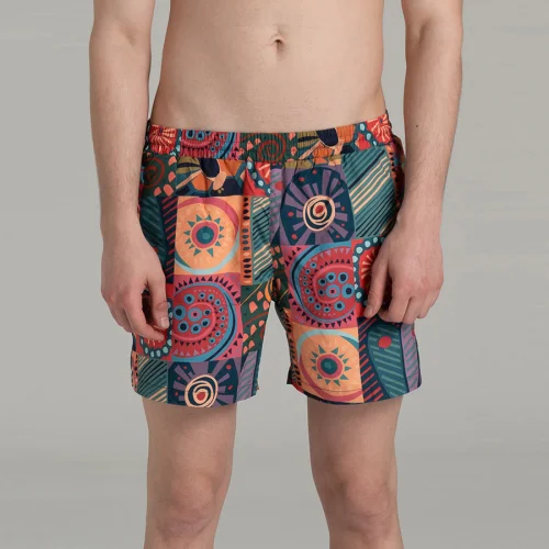 Niyazi Erdoğan - Printed Swim Shorts - I