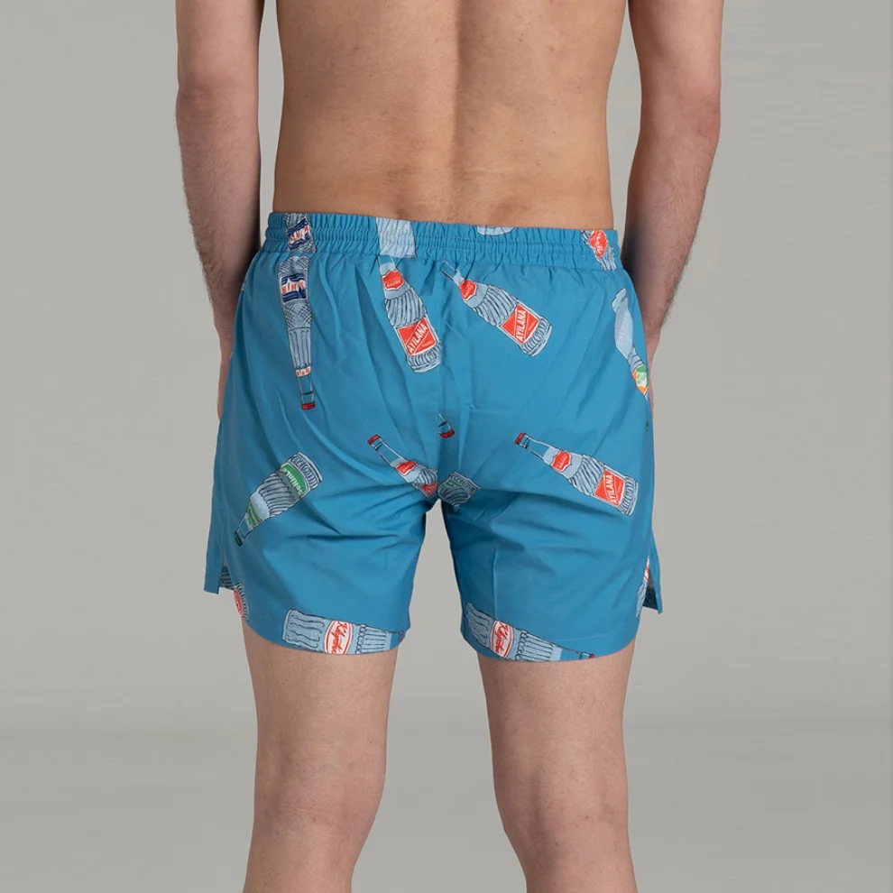 Niyazi Erdoğan - Printed Swim Shorts - III