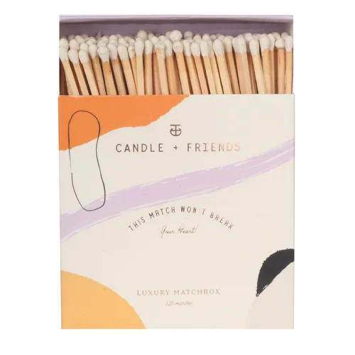 Candle and Friends - No.3 Spicy Mimosa Luxury Matchbox