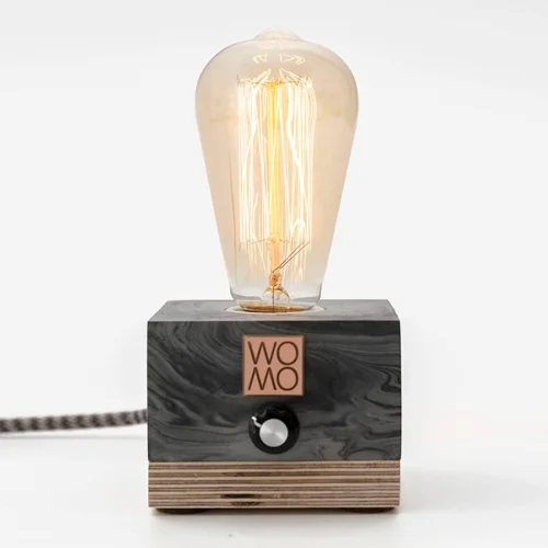 Womodesign - Concrete Table Lamp With Dimmer - IV