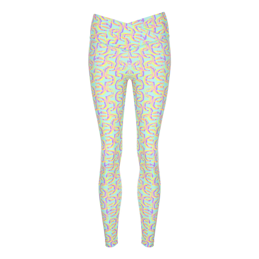 High Waisted Printed Legging