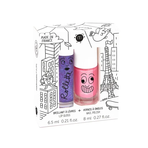 nailmatic - LovelyCity 201 Nail Polish & Lip Gloss