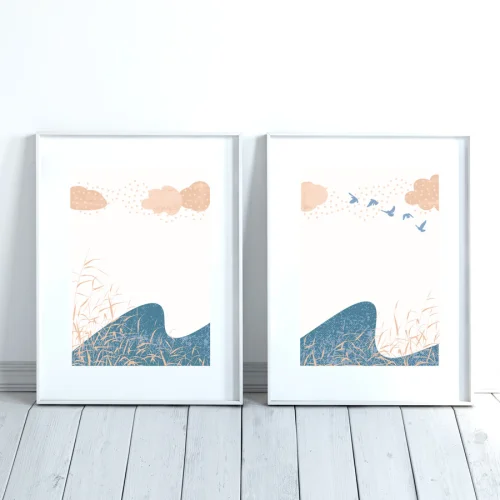 Studio Ovata - Minimal No2 Double Art Print