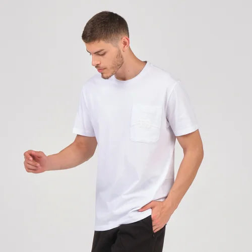 Tbasic - Waist Detail Pocket Basic T-shirt