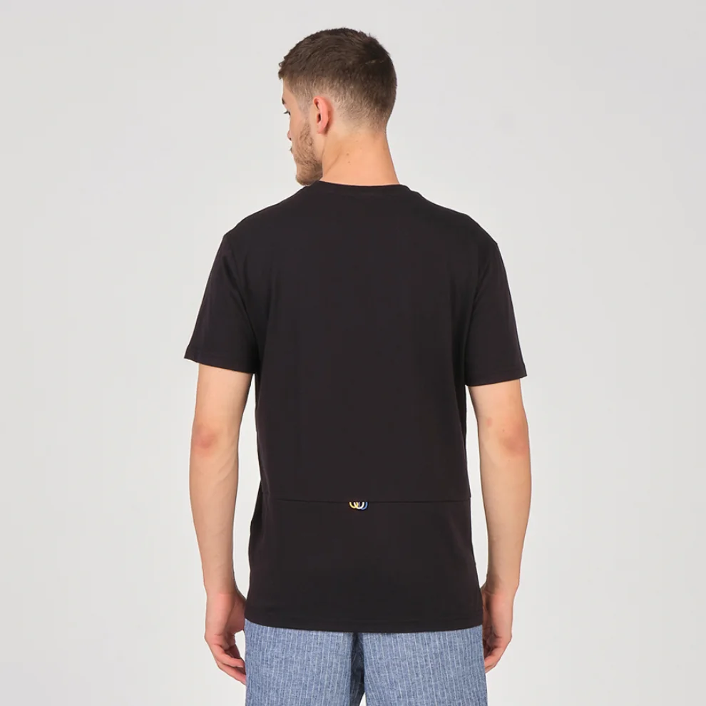 Tbasic - Bel Detay Cepli Basic T-shirt 