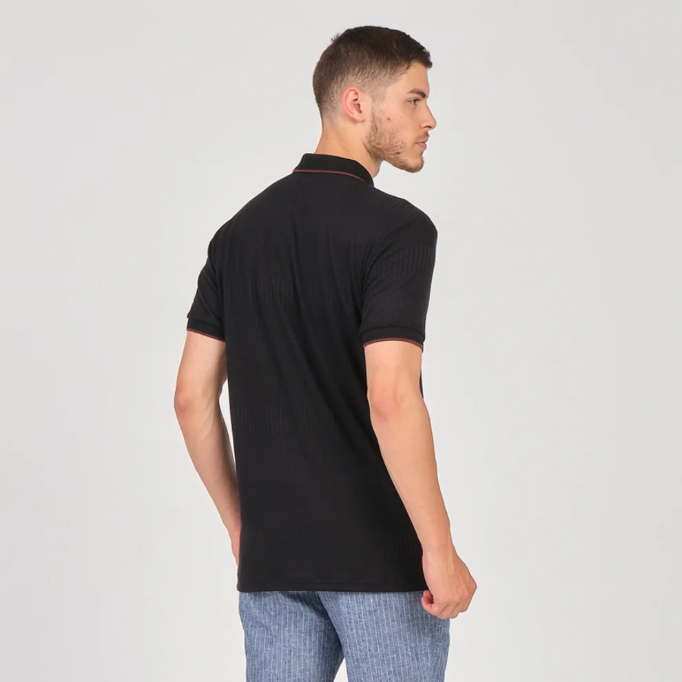 Tbasic - Pano Polo Yaka T-shirt