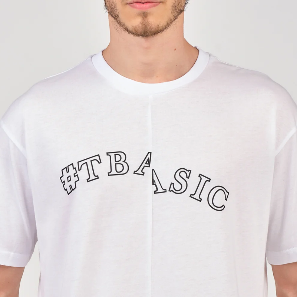 Tbasic - Parçalı T-shirt