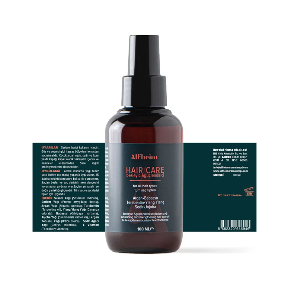 Alfheim Essential Oils & Aromatherapy - Hair Care Oil 