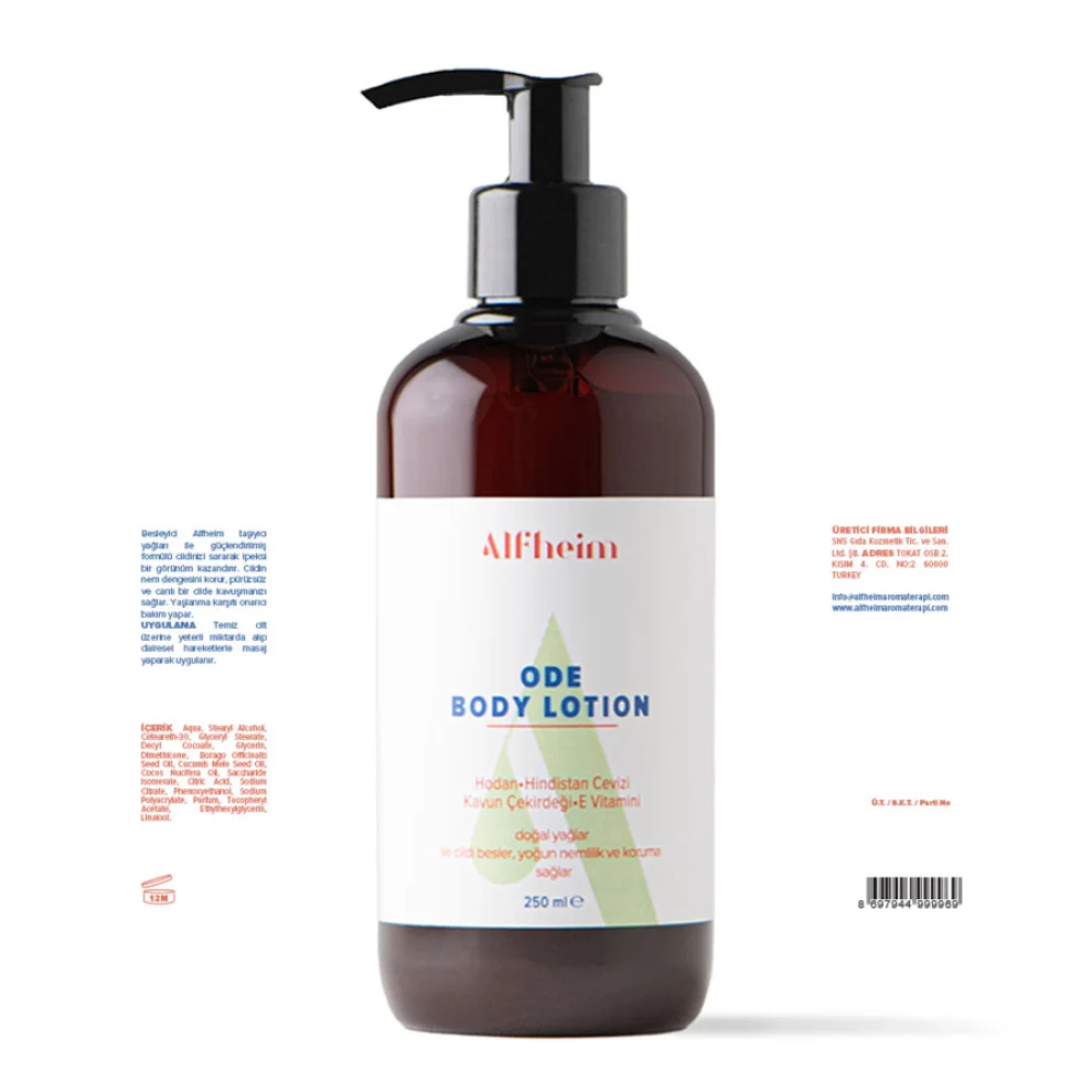 Alfheim Essential Oils & Aromatherapy - Ode Body Lotion 250 Ml