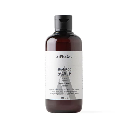 Alfheim Essential Oils & Aromatherapy - Shampoo Scalp/ Kuruluk Ve Kaşıntı/ Mantar Ve Egzama Önleyici/ Saç Derisi Sorunları Için/ 250 Ml