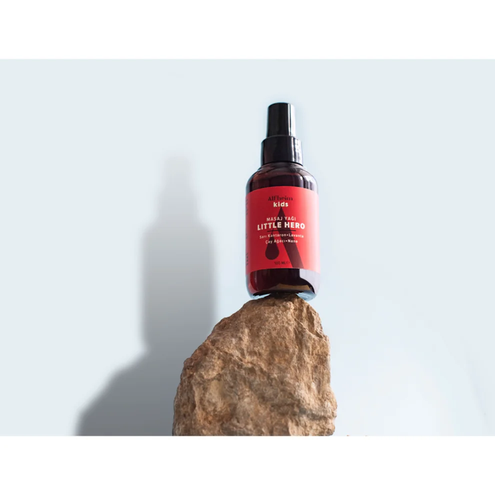Alfheim Essential Oils & Aromatherapy - Little Hero Masaj Yağı