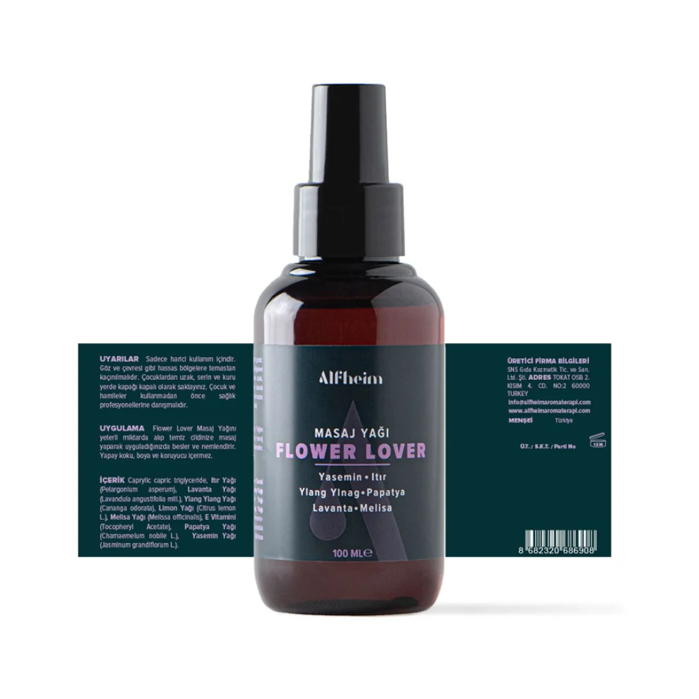 Alfheim Essential Oils & Aromatherapy - Flower Lover Massage Oil