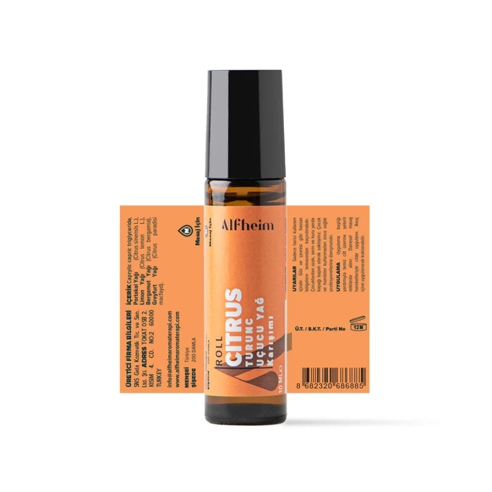 Alfheim Essential Oils & Aromatherapy - Citrus Terapi Roll