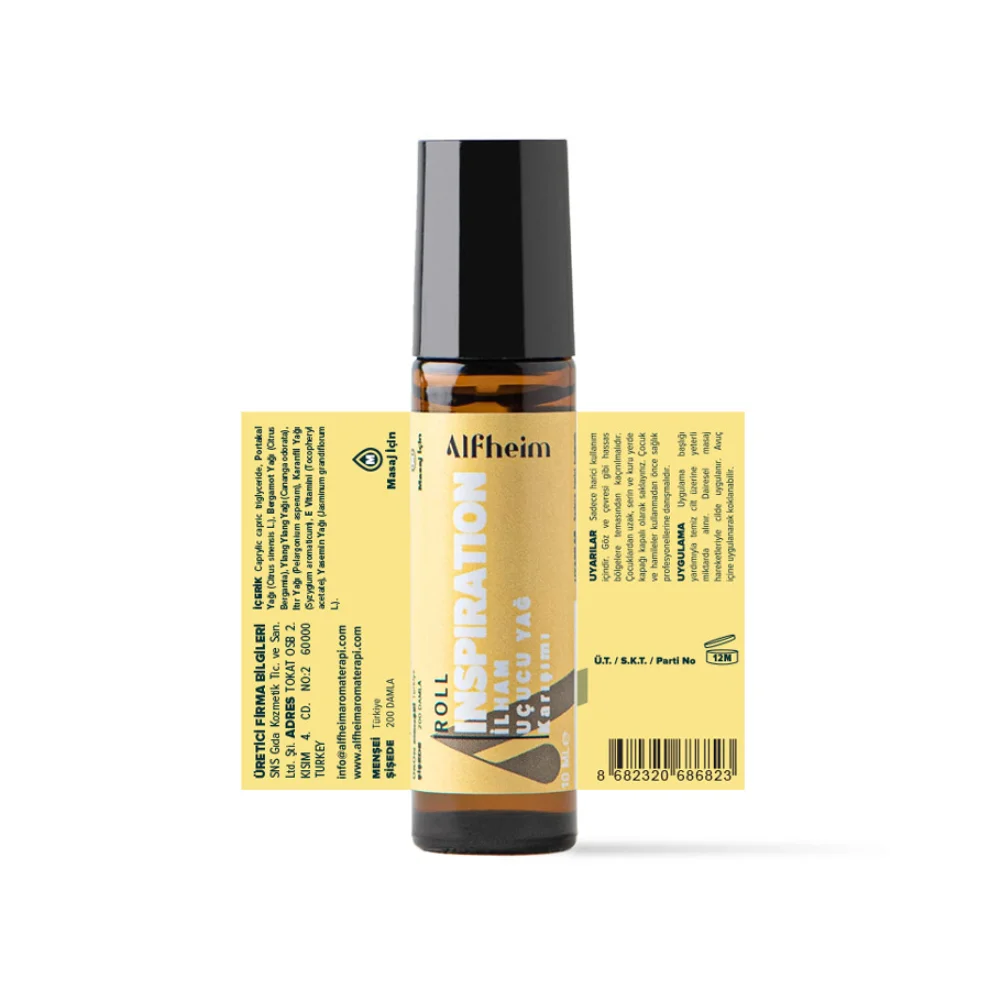 Alfheim Essential Oils & Aromatherapy - Inspiration Therapy Roll 10 Ml