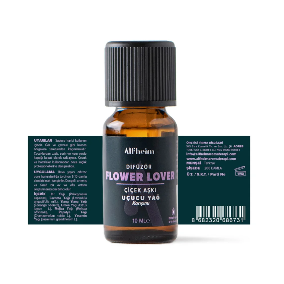 Alfheim Essential Oils & Aromatherapy - Flower Lover Uçucu Yağ Karışımı