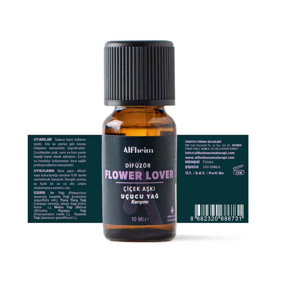 Alfheim Essential Oils & Aromatherapy - Flower Lover Essential Oil Blend