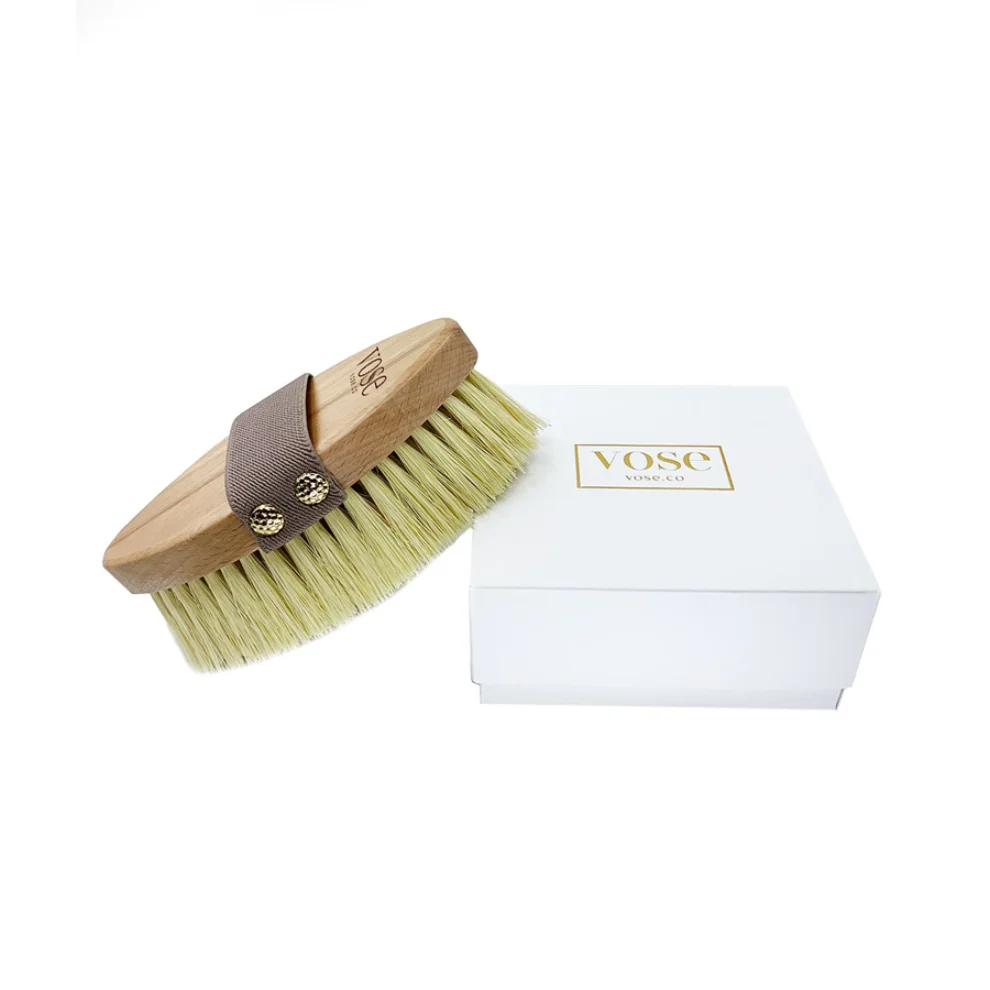 Vose - Natural 100% Nail Brush, Vegan, Plastic Free, Zero Waste, Sisal Bristle