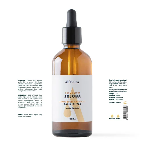 Alfheim Essential Oils & Aromatherapy - Jojoba Oil 100 Ml