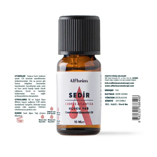Alfheim Essential Oils & Aromatherapy - Sedir Ağacı Uçucu Yağı