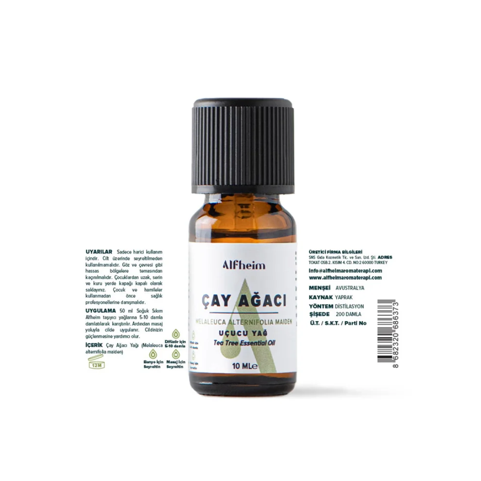 Alfheim Essential Oils & Aromatherapy - Çayağacı Uçucu Yağı