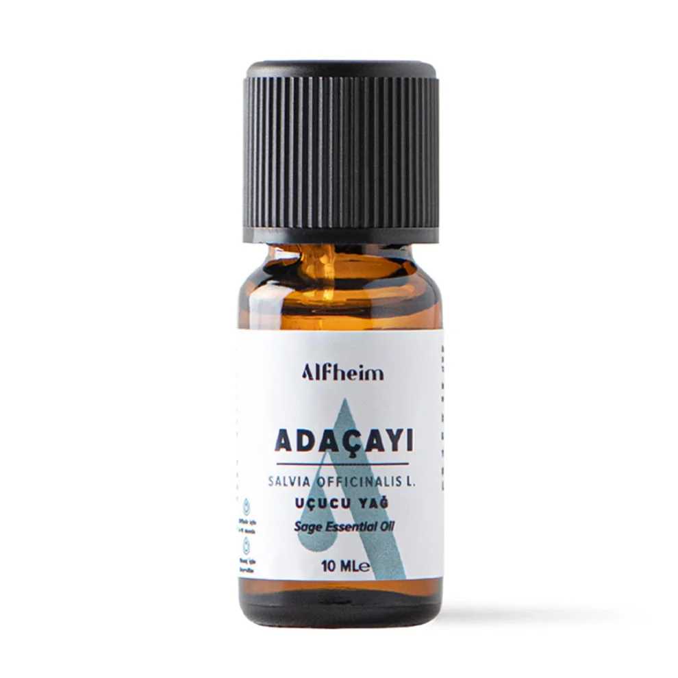 Alfheim Essential Oils & Aromatherapy - Adaçayı Uçucu Yağı/ Adaçayı Yağı/ Aromaterapi/ Koku/ Uçucu Yağ/uçucu Yağlar/ 10 Ml