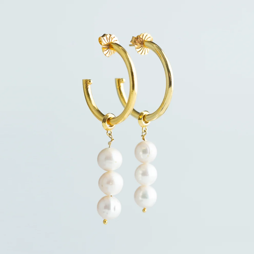 CHASING PIECES - Naxos Hoop Earring