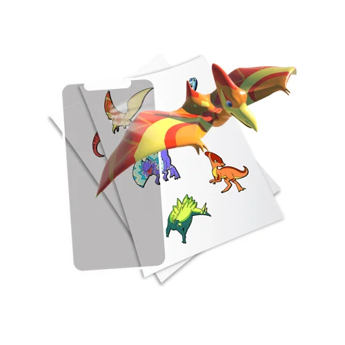 Holo Toyz - Jurassic Dinos Peelable Stickers