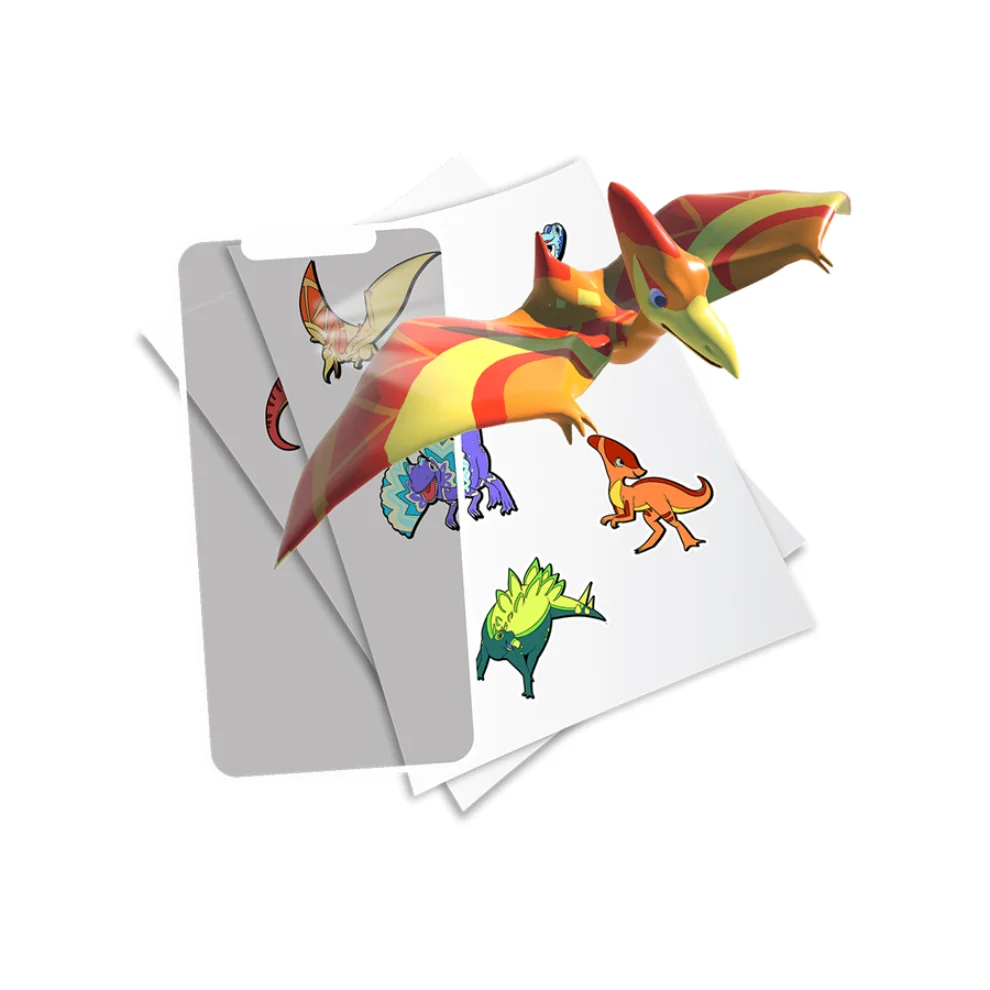 Holo Toyz - Sticker Jurassic Dinos AR Uyumlu Etiket