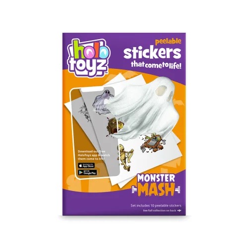 Holo Toyz - Monster Mash Peelable Stickers