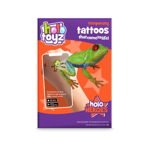 Holo Toyz - Tattoo Holo Heroes AR Uyumlu Geçici Dövme